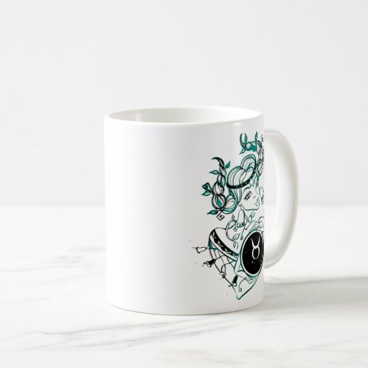 Mug Dame Art déco de Taurus (Devant droit)