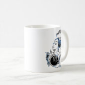 Mug Dame Art déco Scorpio (Devant droit)