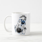 Mug Dame Art déco Scorpio (Gauche)