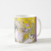 Mug Dame Art Nouveau (Devant droit)