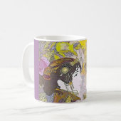 Mug Dame Art Nouveau (Devant gauche)