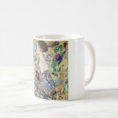 Mug Dame avec un ventilateur, Gustav Klimt (Devant droit)