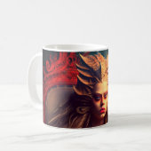 Mug Dame d'Art Dragon (Devant gauche)