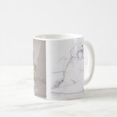 Mug Dame de café express (Devant droit)