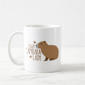Mug dame de capybara folle (Gauche)