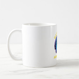 Mug Dame de chat effrayante Halloween Chat noir