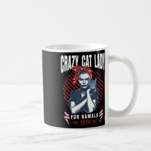Mug Dame de chat pour Kamala Chat sans enfant Lady Kam