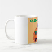 Mug Dame de chat sans enfant pour Harris/Walz (Gauche)