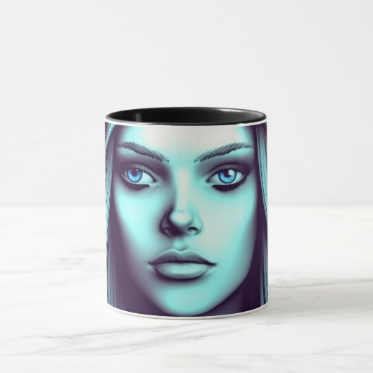 Mug Dame de dessin (Centre)