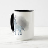 Mug dame de donkey folle ajouter du texte (Devant gauche)
