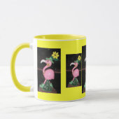 Mug dame de flamant (Gauche)