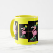Mug dame de flamant (Devant gauche)