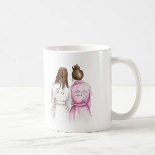 Mug Dame de honneur ? Domestique de brune de jeune