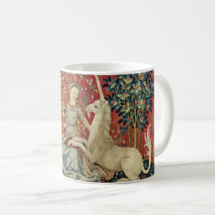 Mug Dame de la Renaissance et licorne (Vue)