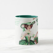 Mug Dame de la Saint Patrick, Vintage (Centre)