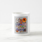 Mug Dame de midi Halloween Sorcière Lune Citrouille_1 (Centre)