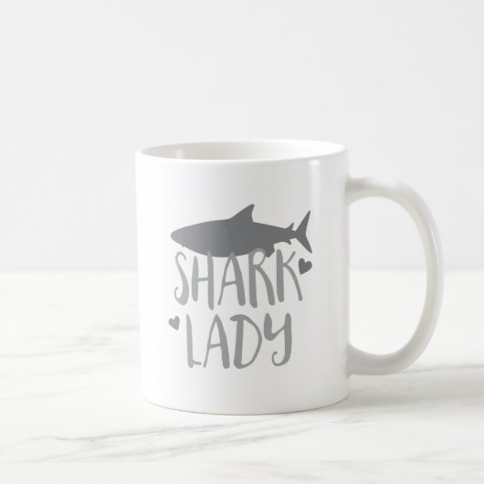 Mug dame de requin (Droite)