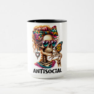 Mug Dame de squelette antisociale