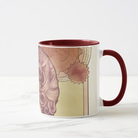 Mug dame de steampunk (Droite)