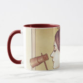 Mug dame de steampunk (Gauche)