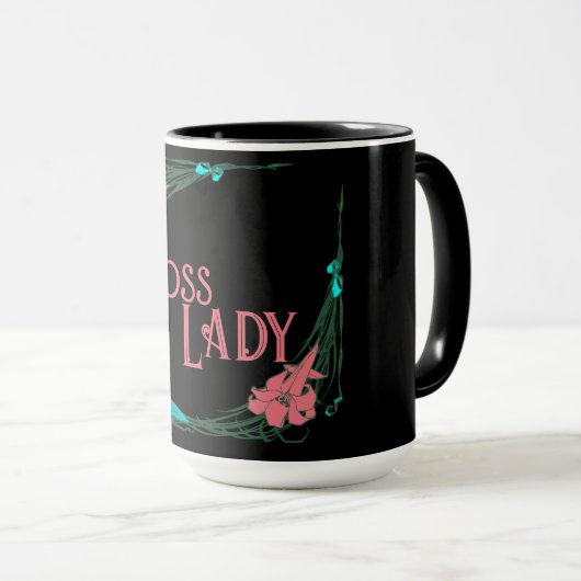 Mug "Dame des Boss" (Devant droit)