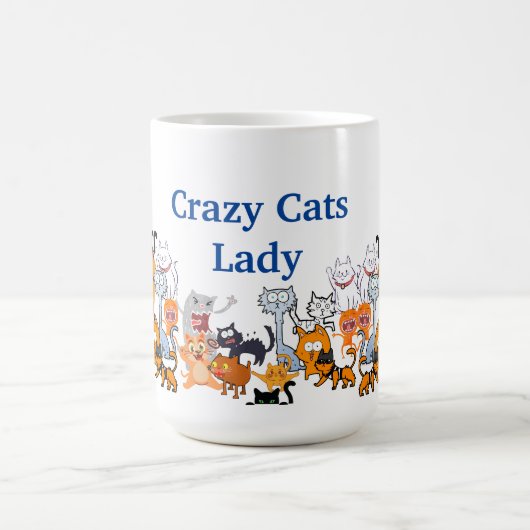 Mug Dame des chats fous (Centre)