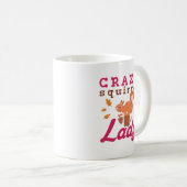 Mug Dame des écureuils fous (Devant droit)
