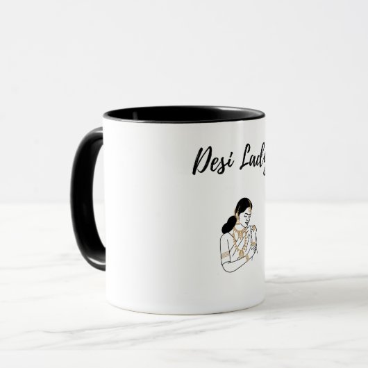 Mug dame desi (Devant gauche)