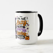 Mug Dame drôle d'Halloween (Devant droit)