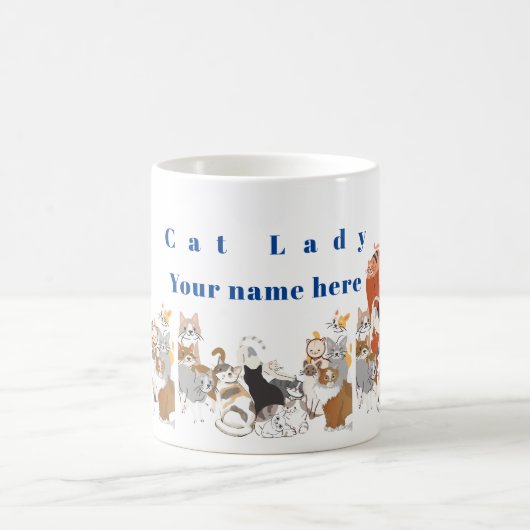 Mug Dame du chat (Centre)