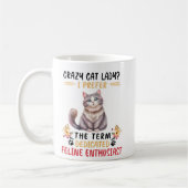 Mug "Dame du chat fou" (Gauche)