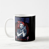 Mug Dame Du Chat Fou Pour Kamala 2024 (Gauche)