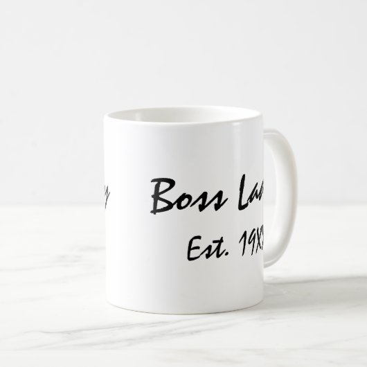 Mug Dame du chef (Devant droit)