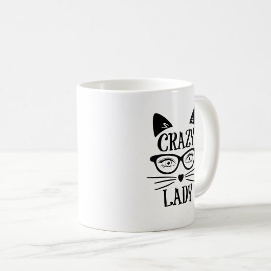 Mug Dame du Crazy Cat (Devant droit)