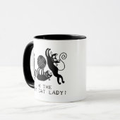 Mug Dame du Crazy Cat (Devant gauche)