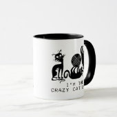 Mug Dame du Crazy Cat (Devant droit)