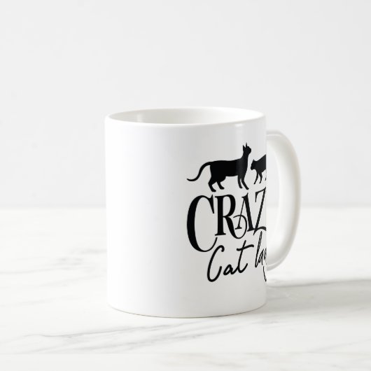 Mug Dame du Crazy Cat (Devant droit)