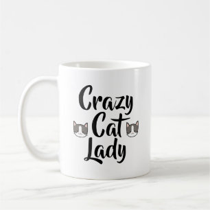 Mug Dame du Crazy Cat