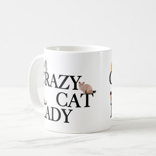 Mug Dame du Crazy Cat (Devant gauche)