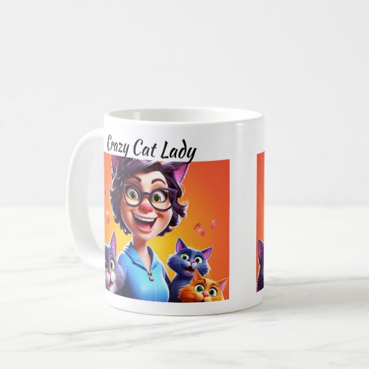 Mug Dame du Crazy Cat (Devant gauche)