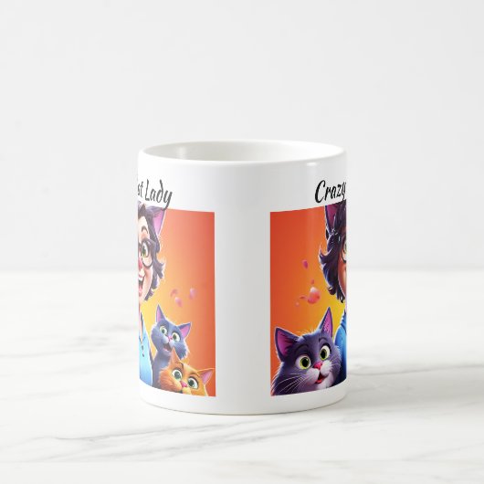 Mug Dame du Crazy Cat (Centre)