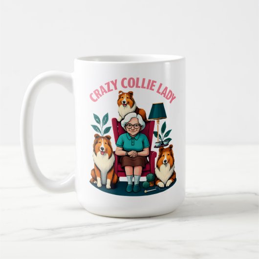 Mug Dame du Crazy Collie (Gauche)