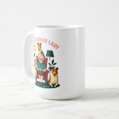Mug Dame du Crazy Collie (Devant gauche)