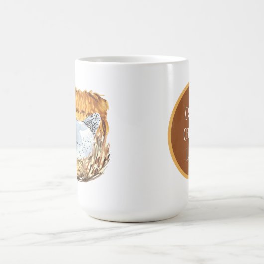 Mug dame folle ajouter du texte (Centre)