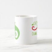 Mug Dame folle de caméléon (Centre)