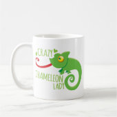 Mug Dame folle de caméléon (Gauche)