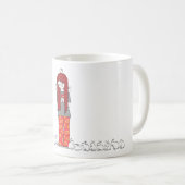 MUG DAME FOLLE DE LAPIN (Devant droit)