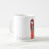 MUG DAME FOLLE DE LAPIN (Devant gauche)