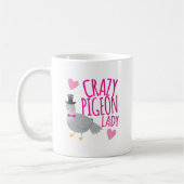 Mug dame folle de pigeon (Gauche)