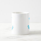 Mug dame folle de pingouin (Centre)